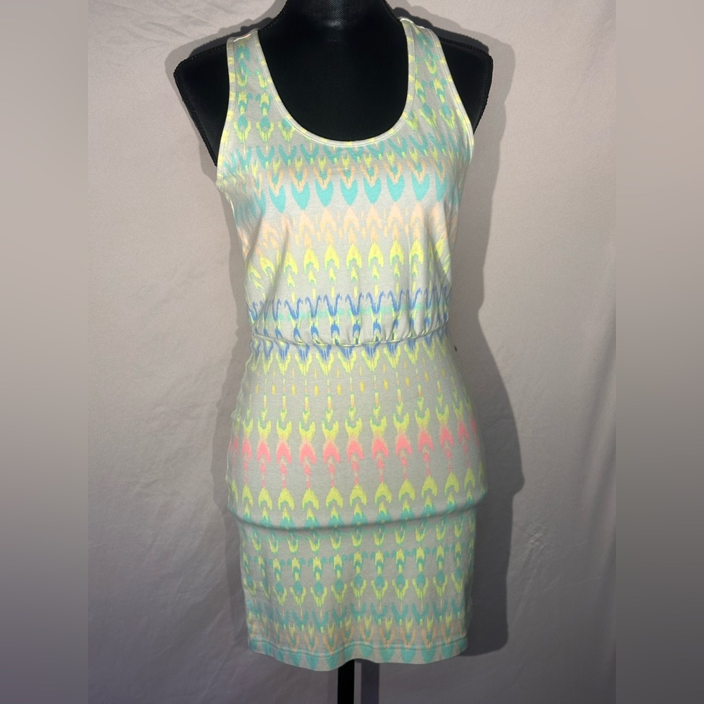 American Eagle Soft Form-fitting Neon Dress